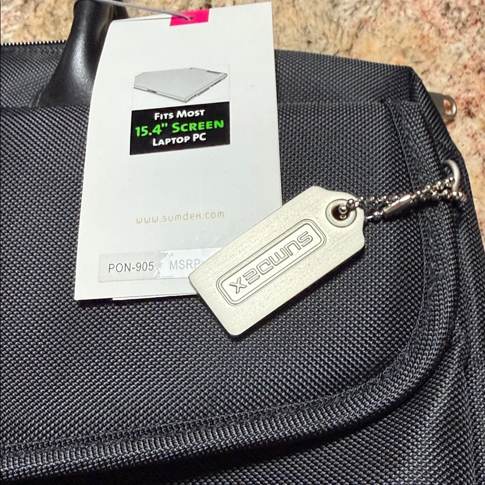 Elegant Black Laptop Bag